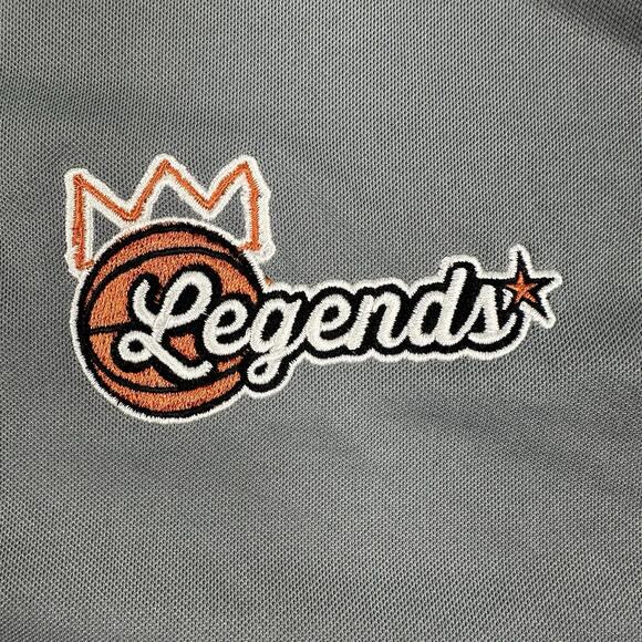 NWT Nike Dri Fit Polo Golf Shirt NBA Legends Retired Gray Men’s Size XXL Tall - Picture 5 of 9